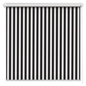 Рулонная штора Tulup Schwarz-weiße Streifen, 140 х 180 см