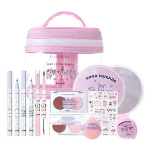 Двухцветный жидкий лайнер для век blush, двухсторонний гель для бровей, набор макияжа в коробке, натуральный оттенок FLORTTE