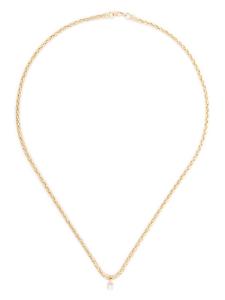 Колье Collier Palmier Flottant из желтого золота с бриллиантами Yvonne Léon, золотой