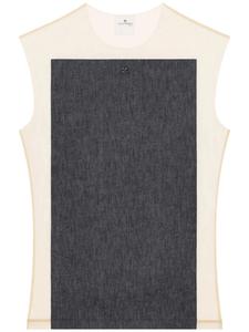 Courrèges топ Illusion, нейтральный