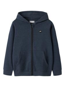 Толстовка с капюшоном на молнии NAME IT NKMVIMO, темно-синий