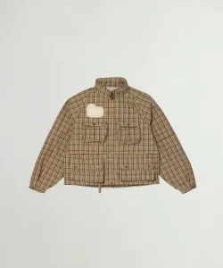 Игровая рубашка-куртка в клетку «Мадрас»