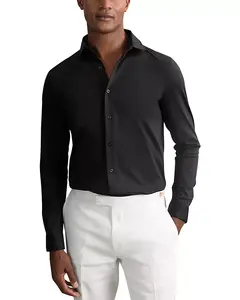 Хлопковая трикотажная футболка Duke Airwater Reiss, черный