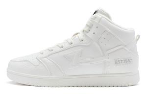 Кроссовки XTEP Skateboarding Shoes Men High-top White, белый