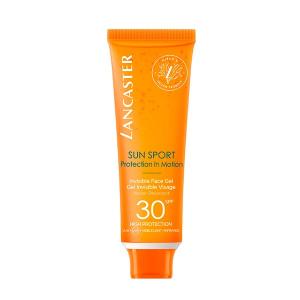 Водостойкий солнцезащитный крем для лица LANCASTER Sun Sport Protection In Motion Invisible Face Gel SPF 30, 50 мл