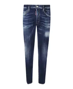 Джинсы скейтера Dsquared2, синий