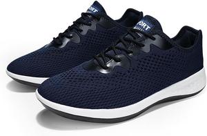 Мужские повседневные кроссовки для улицы, дышащие, модные, для ходьбы, легкие походные кроссовки, сетчатые стильные спортивные кроссовки, легкая обувь для троп Qacksv, синий