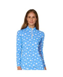 Топ с длинными рукавами и воротником-стойкой от G Lifestyle G Lifestyle Clothing, Tee it up bt.peri