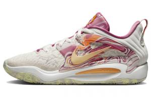 Баскетбольные кроссовки Nike KD 15 "ASW" EP Low Top унисекс белый розовый