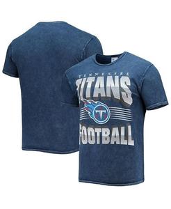 Мужская темно-синяя трубчатая футболка Tennessee Titans Rocker '47 в винтажном стиле '47 Brand, синий