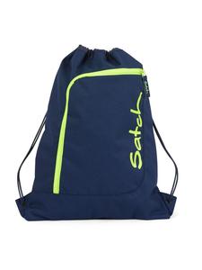 Satch Спортивная сумка 44 см, темно-синего неоново-желтого цвета