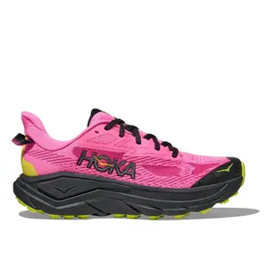 Женские беговые кроссовки / трейловые кроссовки CHALLENGER 8 Hoka, розовый/черный