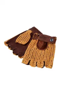 Перчатки без пальцев Gusti Leder, Gelb