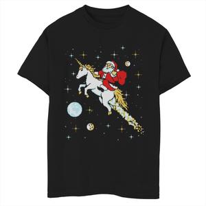 Футболка с изображением космоса и космическим единорогом для мальчиков 8–20 лет Licensed Character