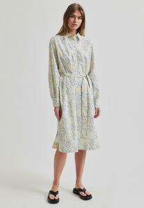 Платье-рубашка MIDI Second Female, синий