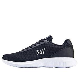 Кроссовки 361 Degrees Casual Running Shoes 'Black Grey', черный
