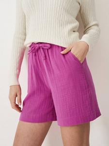 Хлопковые шорты со шнурком Crew Clothing, Bright Pink