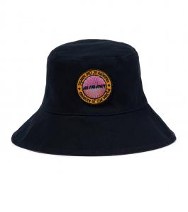 Двусторонняя панама из хлопка Loiena Isabel Marant, Faded Night