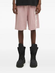 Шорты с принтом Aries Aged Ancient Column, розовый