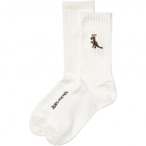 UNIQLO Носки Basquiat Collaboration Mid Calf Socks Men's 1 Pack White