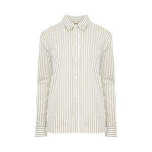 Топ Saint Laurent Avec Broderie, белый