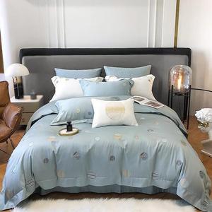 SkiPdr Комплект постельного белья из хлопка 1000TC мягкий