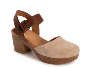 Сандалии MUK LUKS Merritt Platform Sandal, Natural Beige