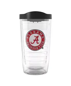 Стакан с эмблемой Alabama Crimson Tide на 16 унций Tervis Tumbler, clear