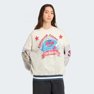 Толстовка Adidas Archive Baseball Sweatshirt, цвет Grey Two/Cloud White