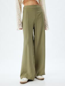 Широкие брюки Koton, цвет Kiwi