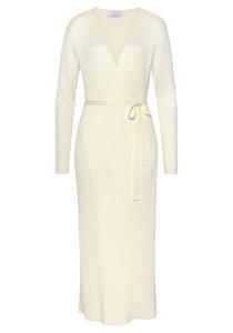 Платье LASCANA Strick, кремовый