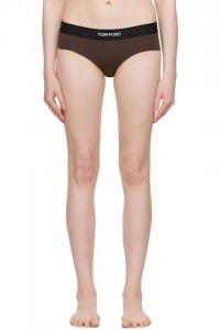 Модальные классические трусы Signature Tom Ford, коричневый