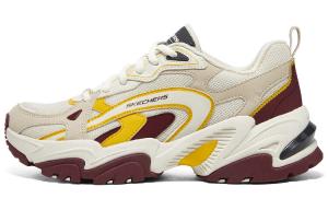 Кроссовки женские Stamina V2 с низким верхом бежево-коричневые Skechers