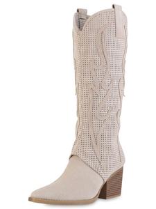 Сапоги VAN HILL, цвет beige velours