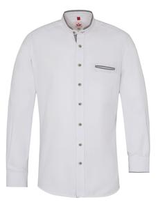 Рубашка Comfort fit Traditional с застежкой на пуговицы SPIETH & WENSKY Demetrius, белый