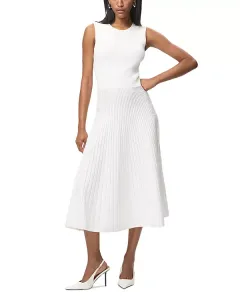 Платье из кассии Hervé Léger, белый