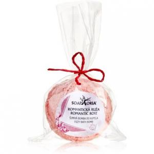 Бомбочка для ванны Soaphoria Romantic Rose — антистрессовый регенерирующий эффект, 85 г