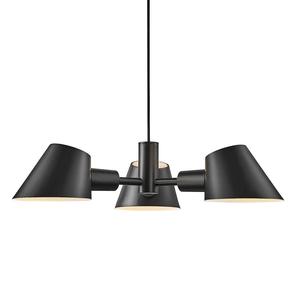 Подвесной светильник Nordlux Stay, алюминий - 3-пламенный - черный - черный