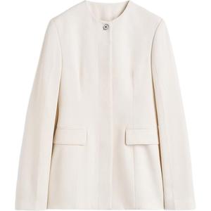 TOTEME Безворотниковая стеганая куртка, Beige Yellow