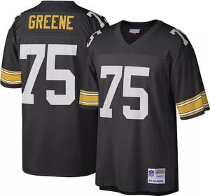 Мужская футболка Mitchell & Ness Pittsburgh Steelers Joe Greene № 75 1976 года.