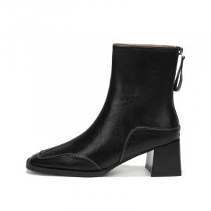 Beijiani Женские черно-коричневые ботинки до щиколотки, цвет Black