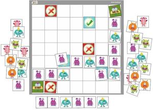 Монстры — программирование на доске 7x7 zZuple