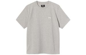 Овердайд футболка с коротким рукавом Stussy, бежево-желтая