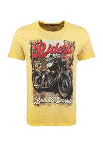 Футболка Key Largo MT KLTOUR ROUND, Yellow