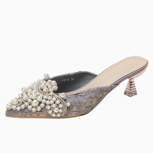 TATAYA Женские противоскользящие тапочки с закрытым носком и резиновой подошвой королевский синий, цвет Royal Blue