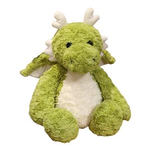 Игривые и милые плюшевые куклы маленьких драконов высота 45см/58см/78см Brangdy, зеленый