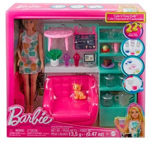 Mattel, кукла Барби отдыхает в кафе
