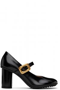 Черные атомные туфли Bottega Veneta