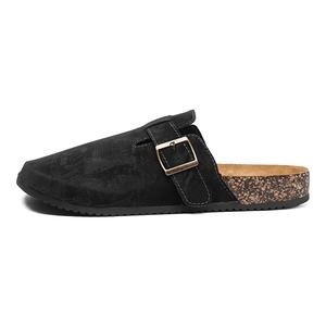 Сандалии с закрытым носком, тихие, устойчивые к запахам и истиранию, унисекс MIIOW, Black