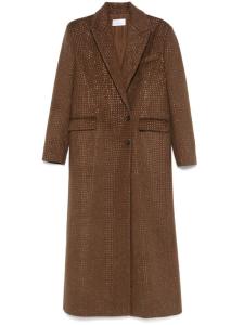 Giuseppe Di Morabito пальто со стразами, коричневый